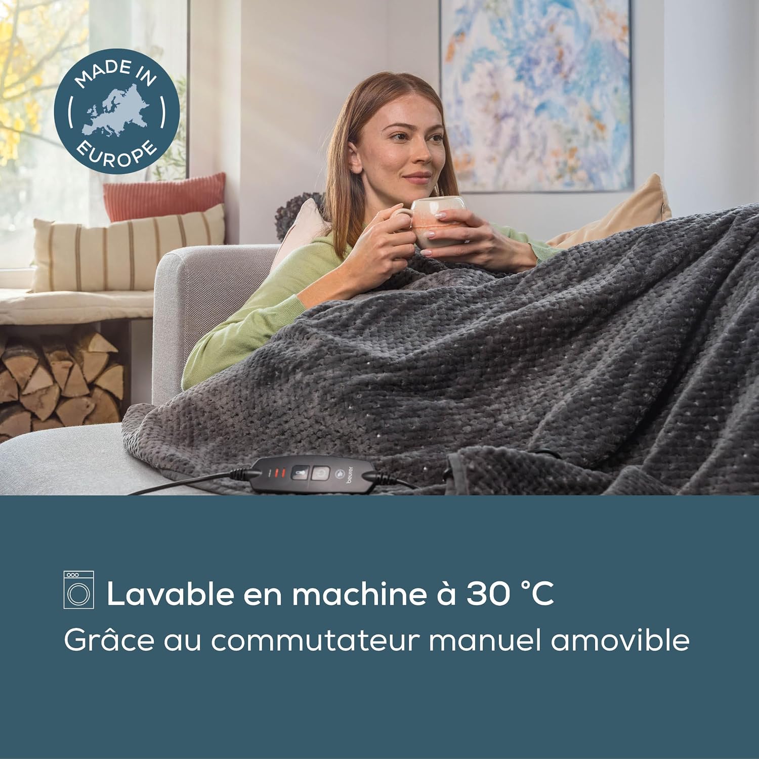 Detalle de Beurer HD 65 couverture chauffante 1500 g