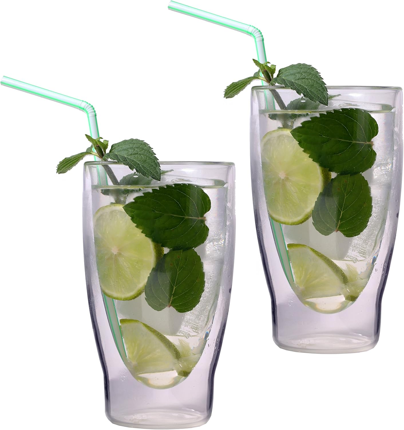 Thumbnail 1 de Feelino: 2 Copas XXL de Cóctel 370 ml Doble Pared 🍹