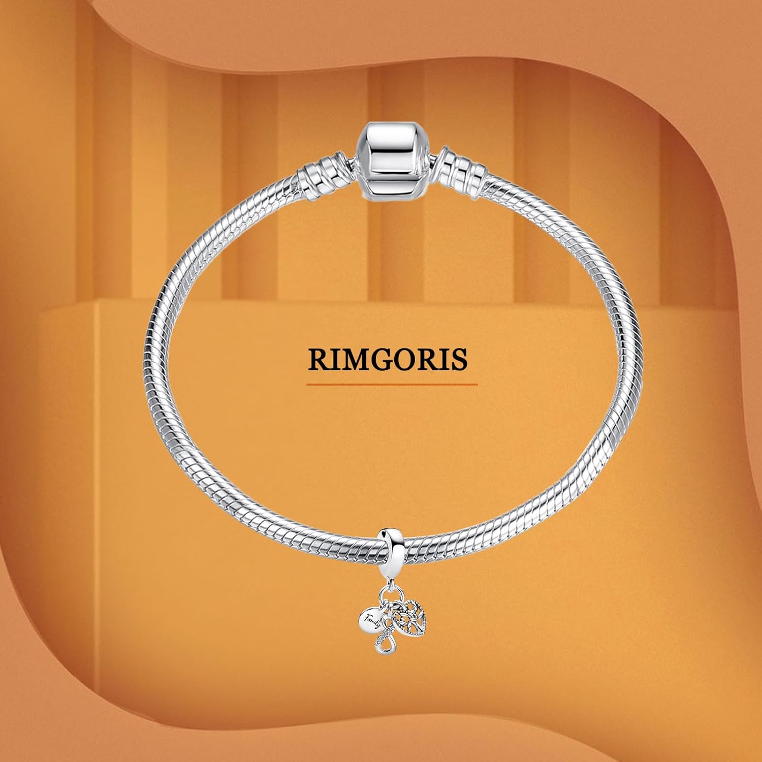 Thumbnail 1 de Rimgoris breloques en argent 925 pour femmes – assorties pour bracelets et colliers