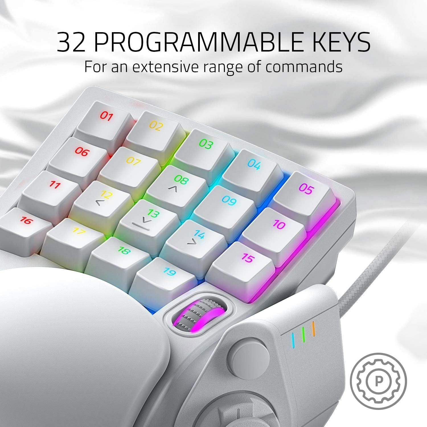 Thumbnail 5 de Razer Tartarus Pro gaming keypad with Rapid-Trigger analogue-optical buttons and 32 programmable keys