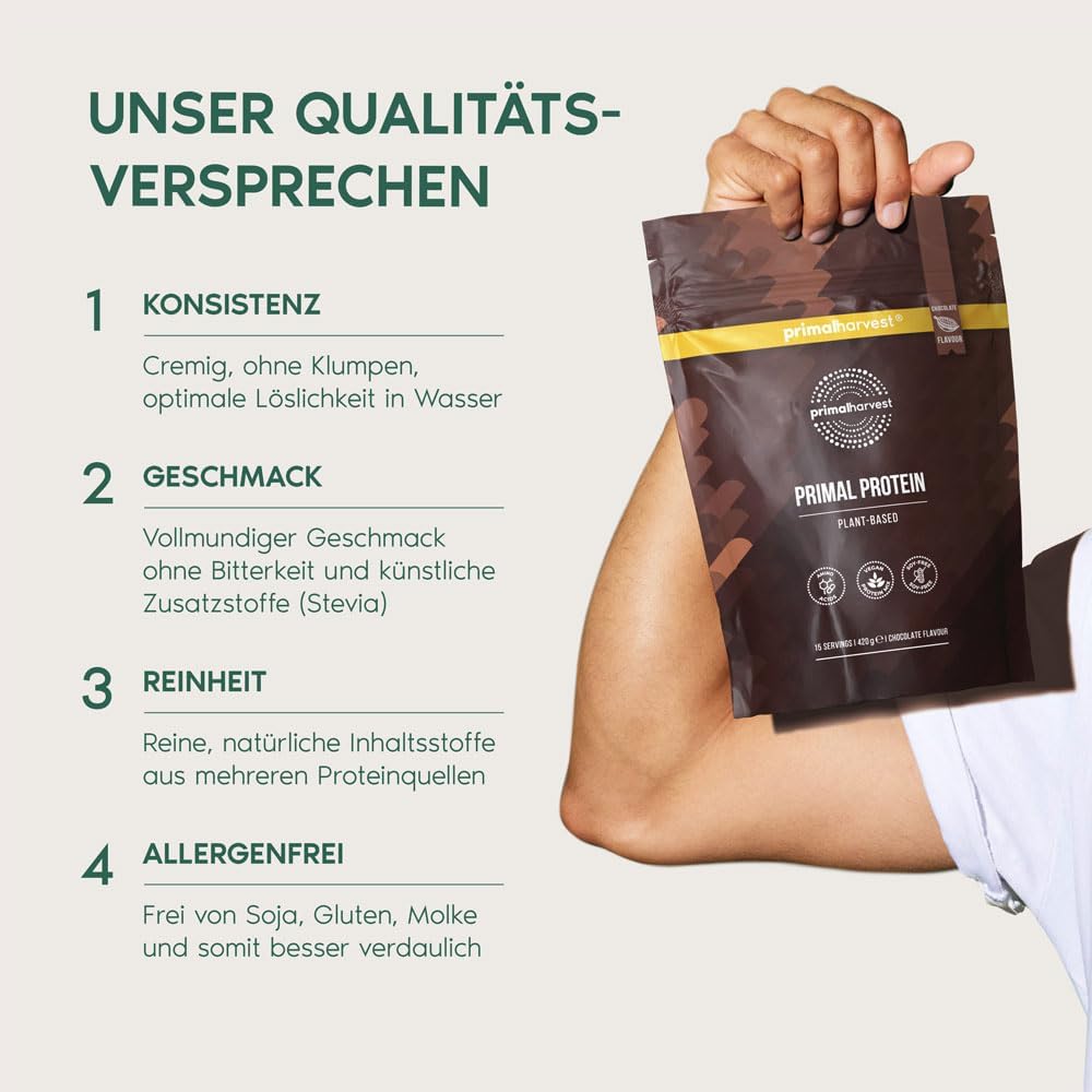 Detalle 2 de Primal Harvest Primal Protein 20 g vegan