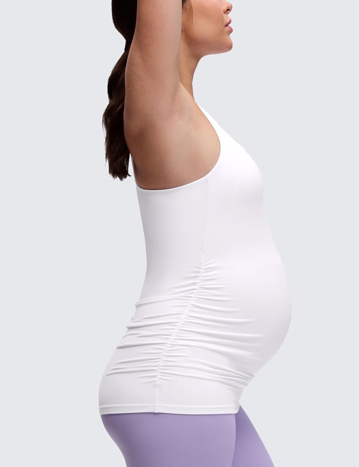 Thumbnail 4 de CRZ YOGA Butterluxe Haut Dos Nageur Maternité – soutien léger, confort luxueux pour grossesse et post-partum