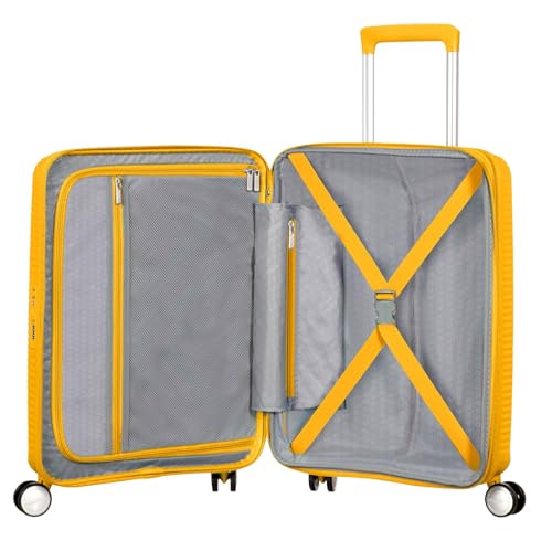 Thumbnail 6 de American Tourister Soundbox Spinner S Expandible de cabina 55 cm (Golden Yellow)