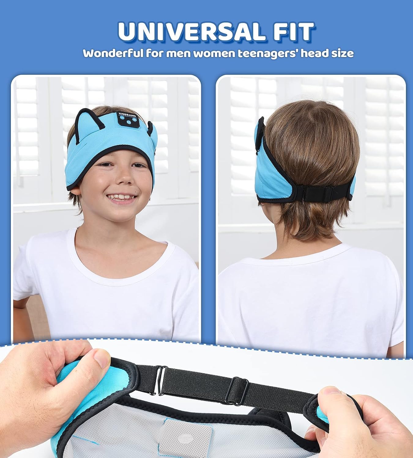 Thumbnail 6 de KIDSBAND Kids Headband Headphones Bluetooth 5.2