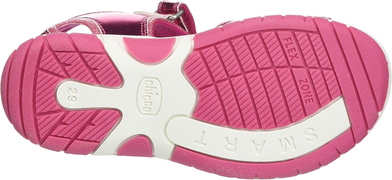 Detalle de Chicco Sandales Fille – fermeture double scratch, confort et légèreté, Designed in Italy