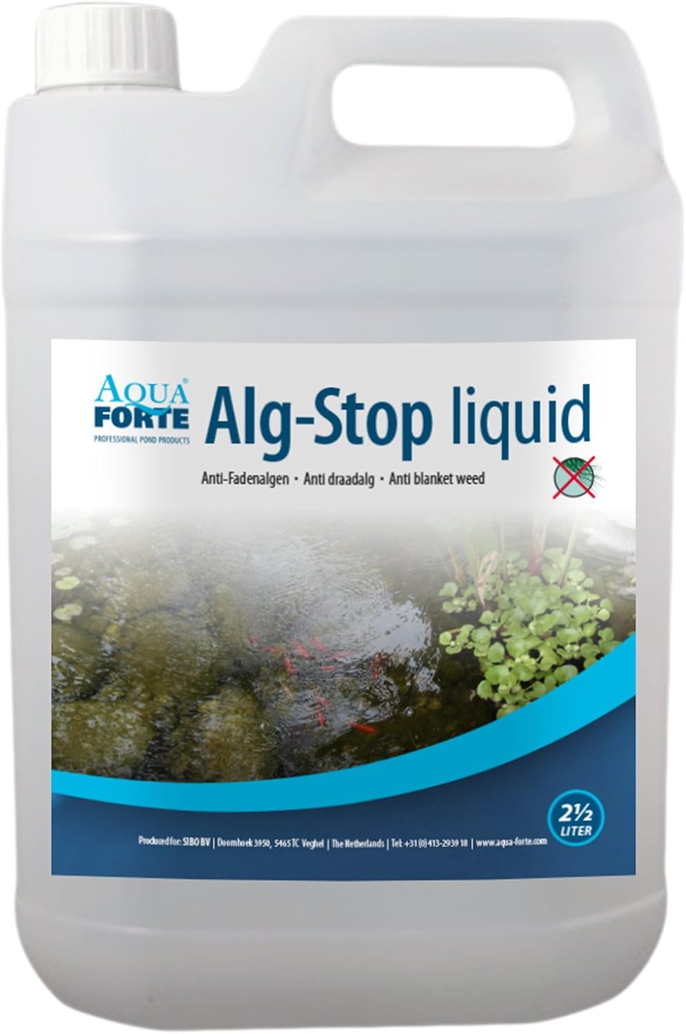 Detalle de AQUAFORTE Anti alghe filamentose Medio (Alg Stop) – 2,5 L, Bianco, SC811