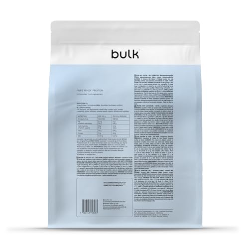 Thumbnail 6 de Bulk Pure Whey Protein in polvere non aromatizzata, 1 kg