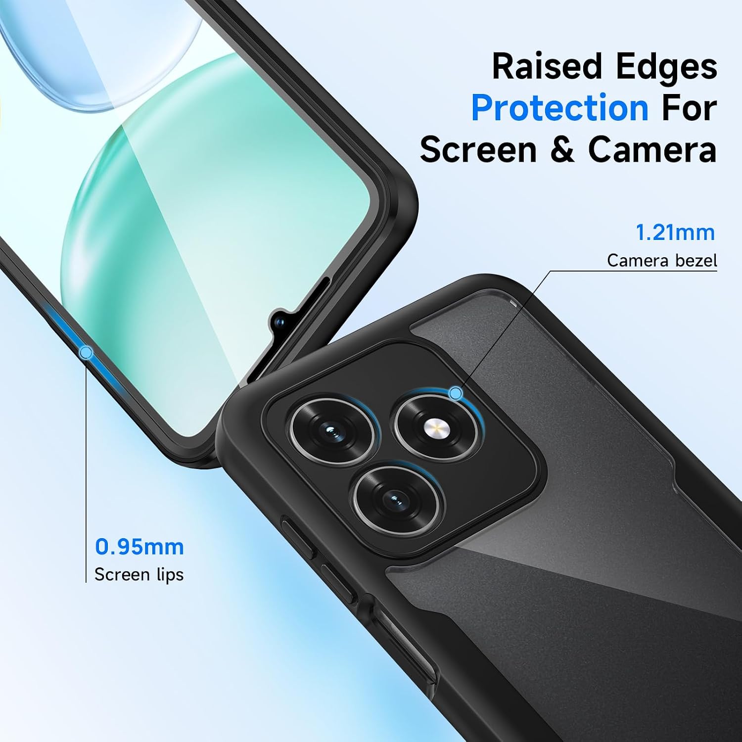 Detalle de Seacosmo Full-Body Case with Screen Protector for Honor X5C/X5C+ Plus