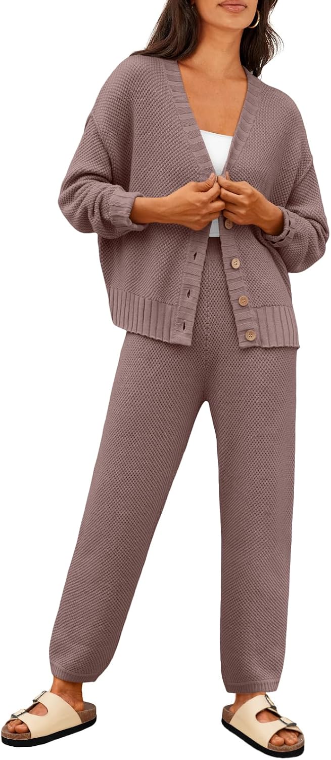 Thumbnail 5 de LILLUSORY Womens Cardigan Pants Set — 2-Piece loungewear