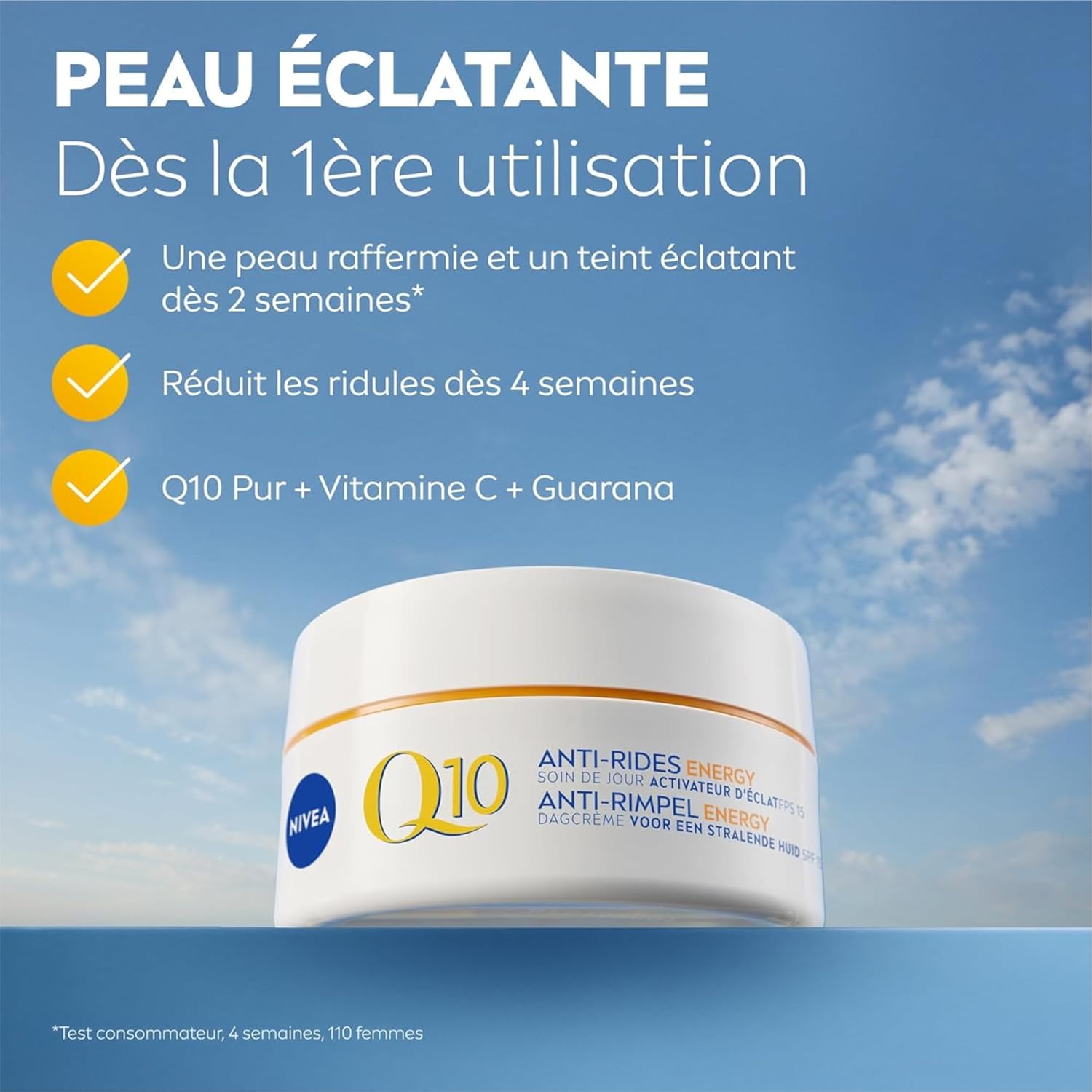 Thumbnail 1 de NIVEA Coffret Visage Q10 Energy : routine anti-rides jour FPS15 + nuit énergisante à la vitamine C