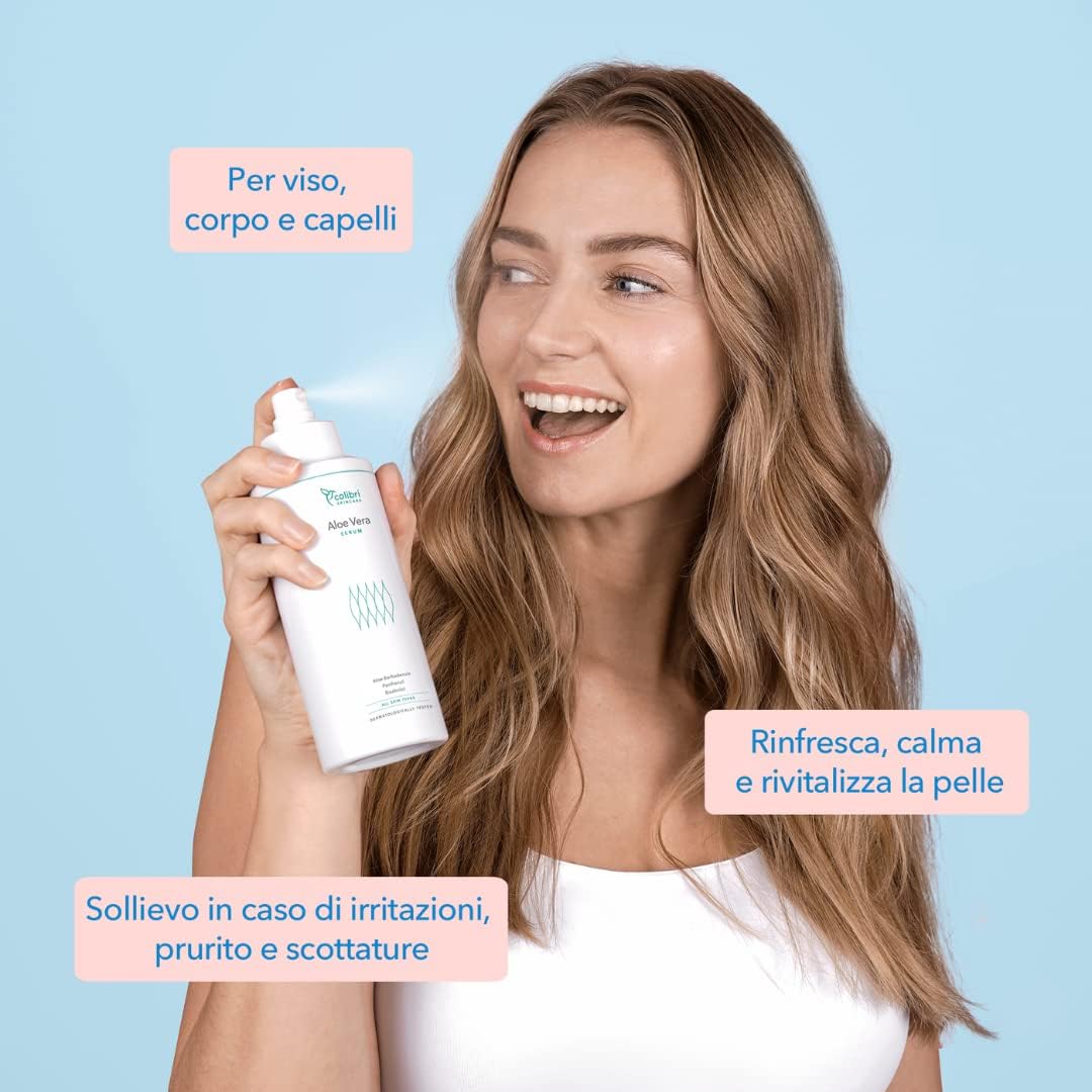 Detalle 2 de colibri skincare ALOE VERA SPRAY 250 ml