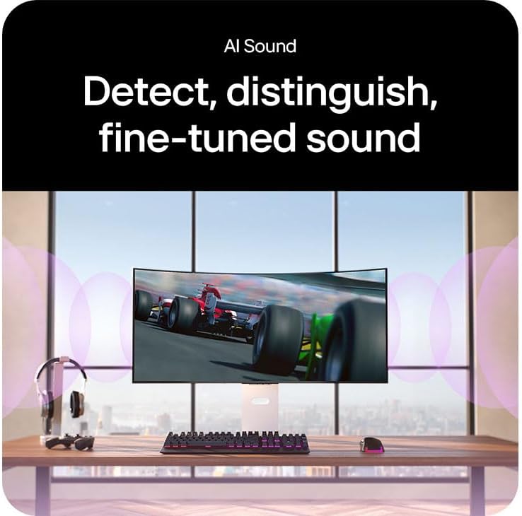 Thumbnail 4 de LG UltraGear OLED GX9s 34GX90SA-W: A pragmatic take on a high‑end curved gaming monitor
