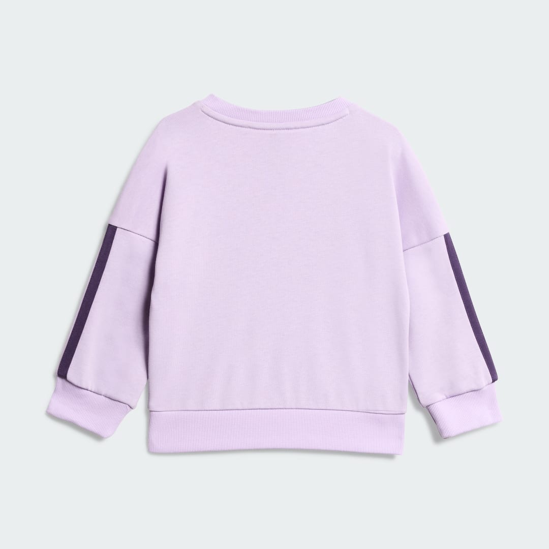 Thumbnail 2 de Adidas Essentials bebé violeta, conjunto sudadera