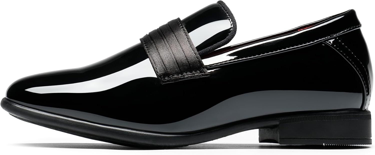 Detalle 2 de Bruno Marc Boys Dress Shoes Slip-on Loafers: Classic Formal Comfort for Your Little Gentleman