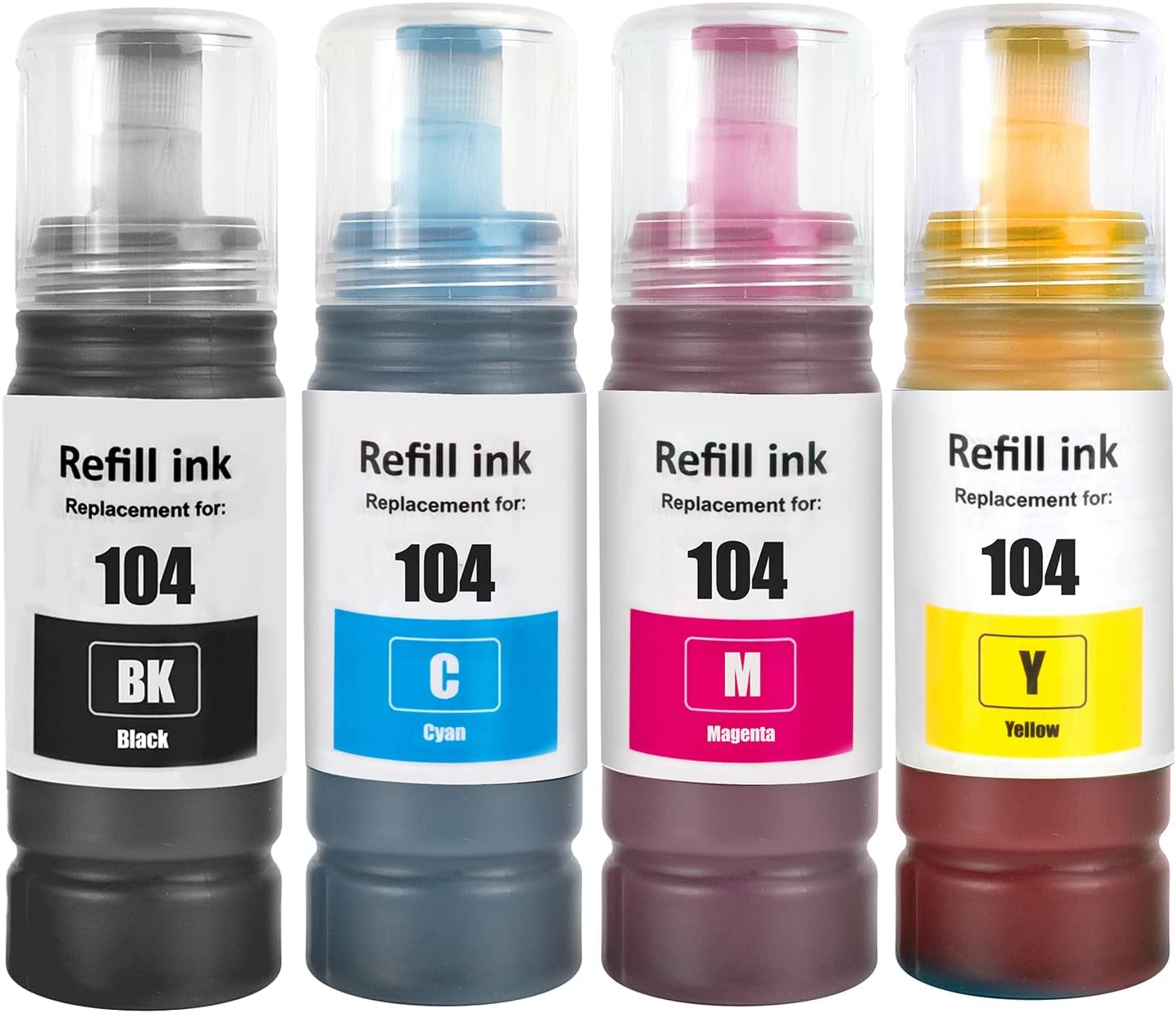 Detalle de SHUOLEI 104 tinta compatible Epson