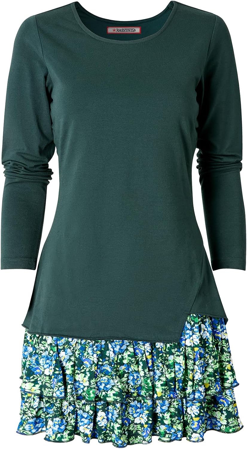 Detalle 2 de Joe Browns Women's Long Sleeve Autumn Cosy Tunic Top Shirt