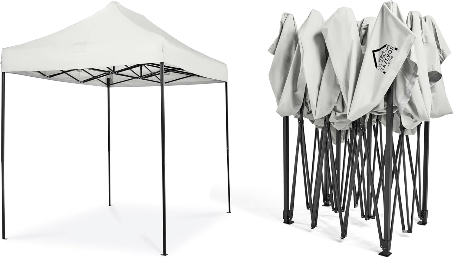Thumbnail 4 de All Seasons Gazebos | Tonnelle Pliante 3x2m avec Pack d'Accessoires – Blanc