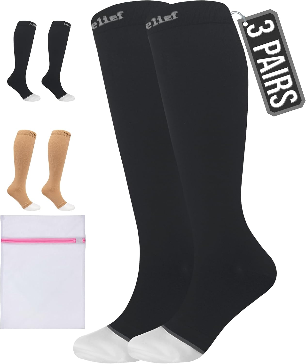Detalle de 360 RELIEF Compression Socks 15-20 mmHg