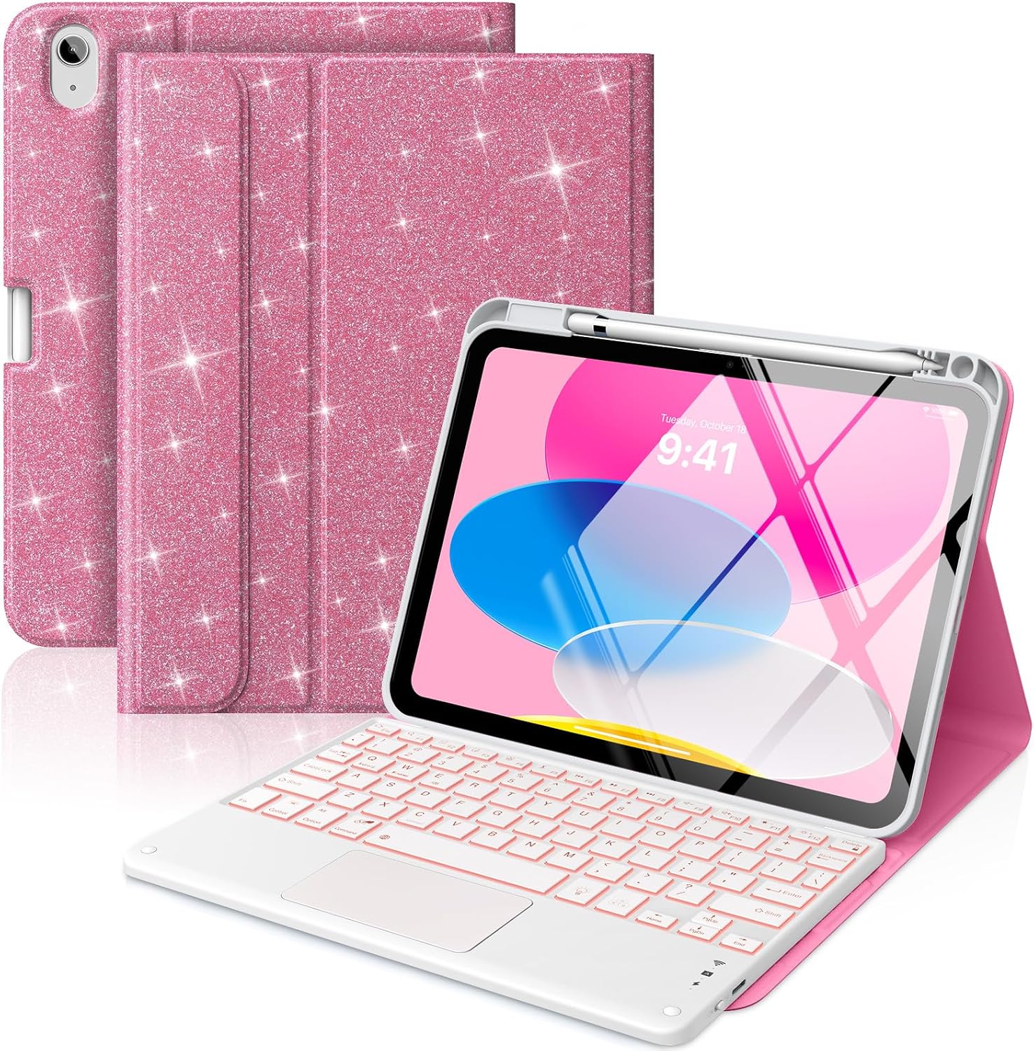 Detalle de MoKo iPad Keyboard Case for 11-Inch iPad