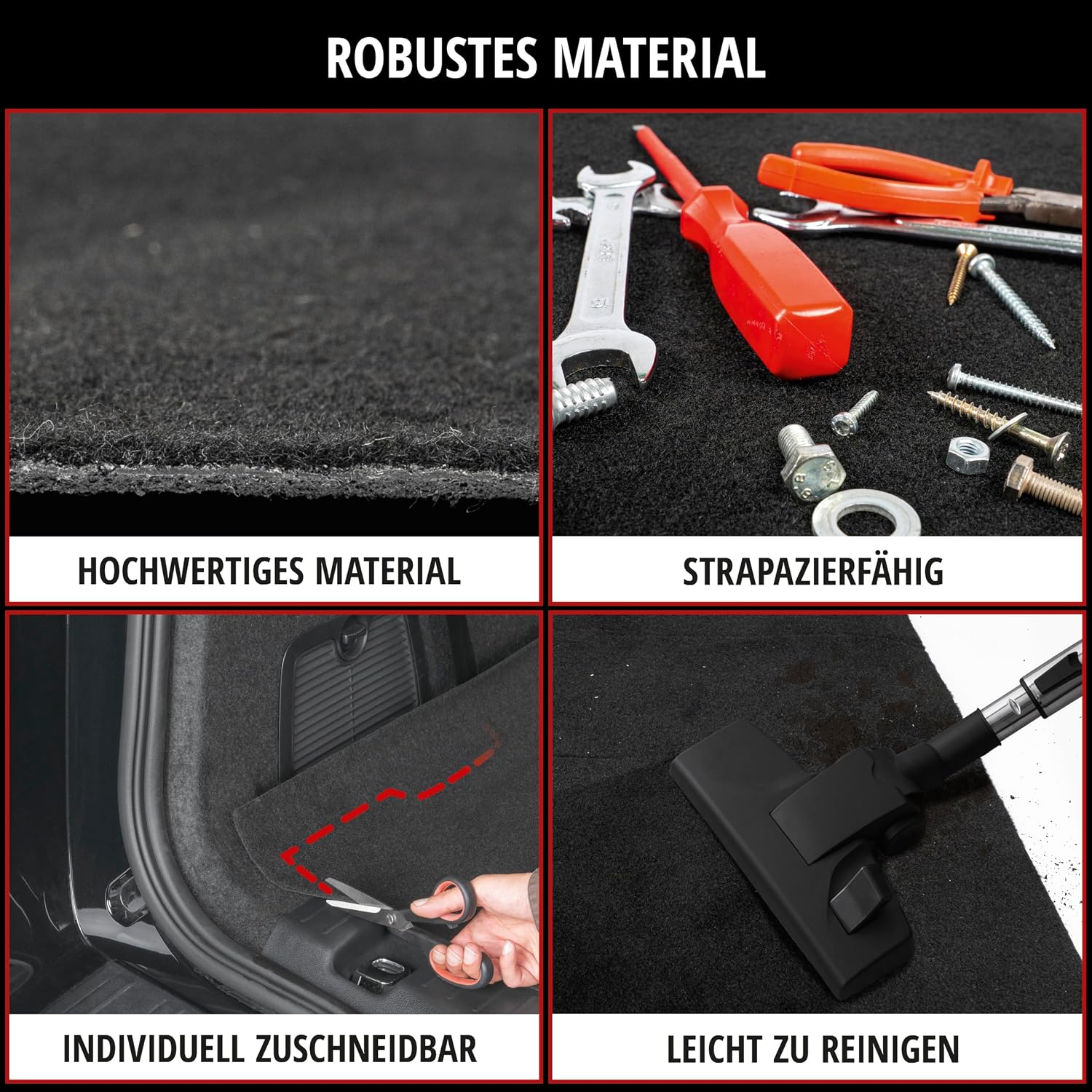 Detalle 2 de WALSER 29047 Cutty tapis voiture 150x100 cm
