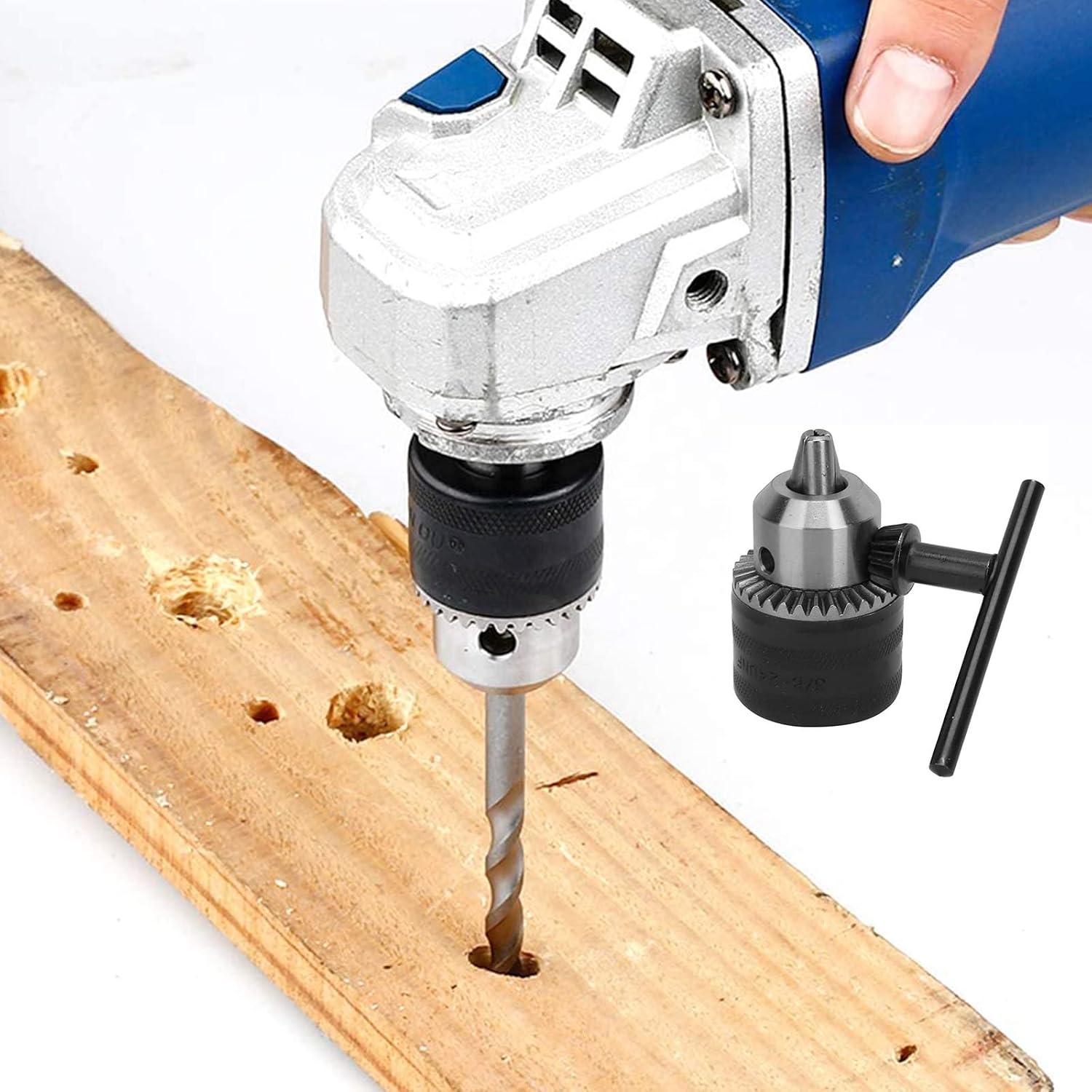Thumbnail 6 de WOMGF 1/2"-20UNF borrchuck 1,5–13 mm med SDS-plusadapter