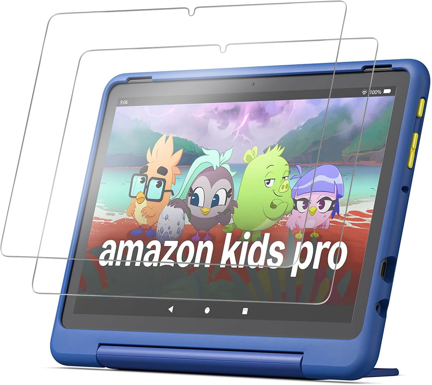 Detalle de XunyLyee Schutzfolie für 10 Kids Pro/10 Kids Tablet – 2er-Set Gehärtetes Glas-Displayfolie, 9H, ultradünn