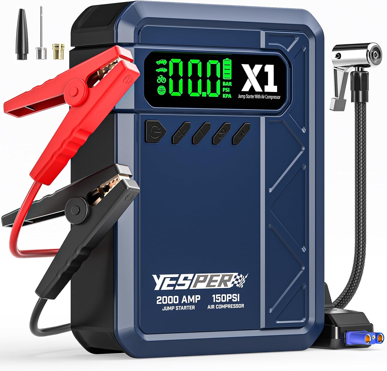 Detalle 2 de YESPER Car Jump Starter, 2000A