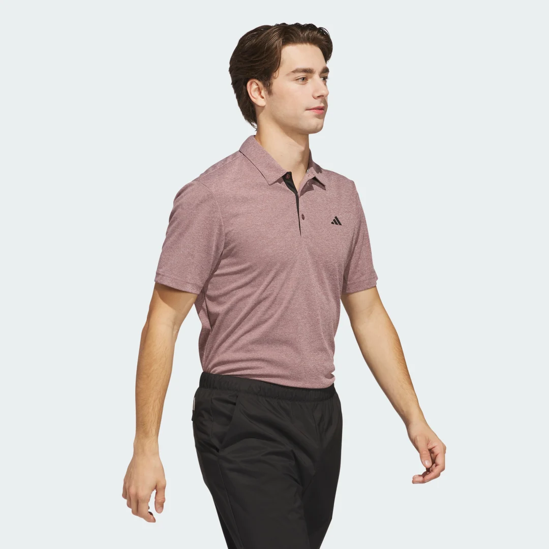 Thumbnail 2 de Adidas Polo Drive Heather rojo