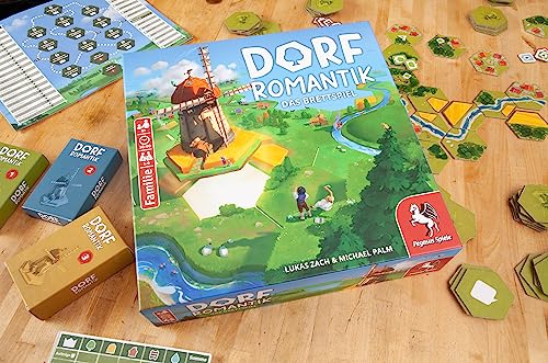 Thumbnail 4 de Pegasus Spiele Dorfromantik juego de mesa estratégico