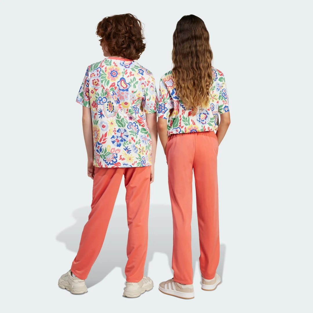 Thumbnail 3 de Pantalón Firebird adidas Originals x Liberty London (Adolescentes) rojo