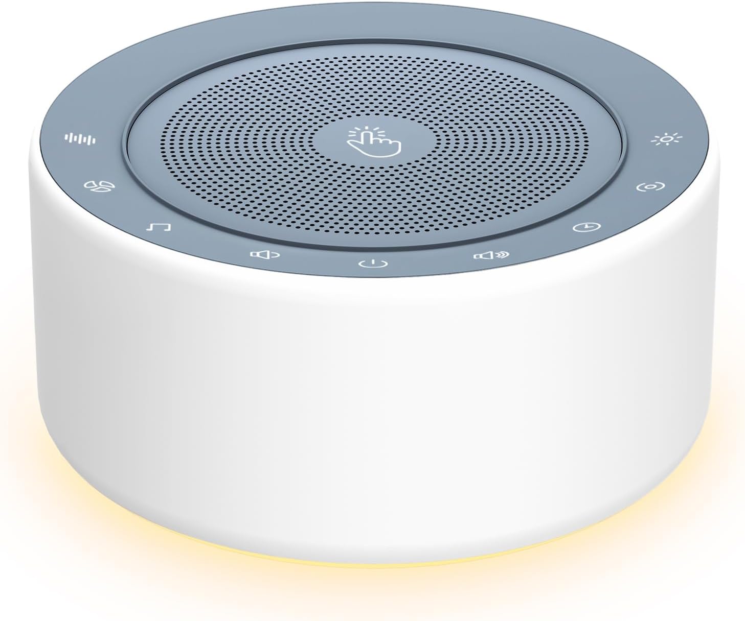 Detalle de Kipcush White Noise Machine for Baby & Adults with 30 Soothing Sounds and 8-Color Night Light