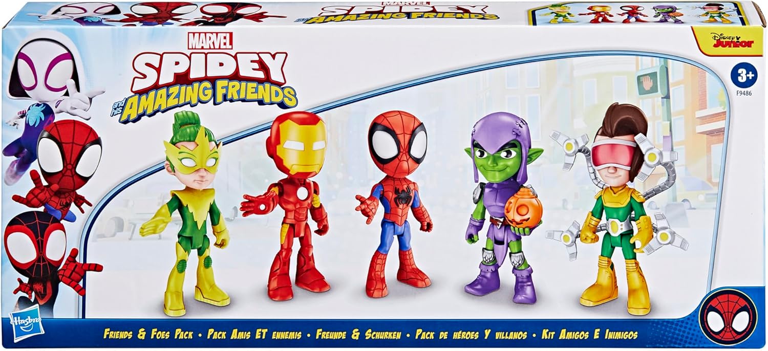 Thumbnail 1 de Spidey and His Amazing Friends Pack de Figuras, 10 cm 🕷