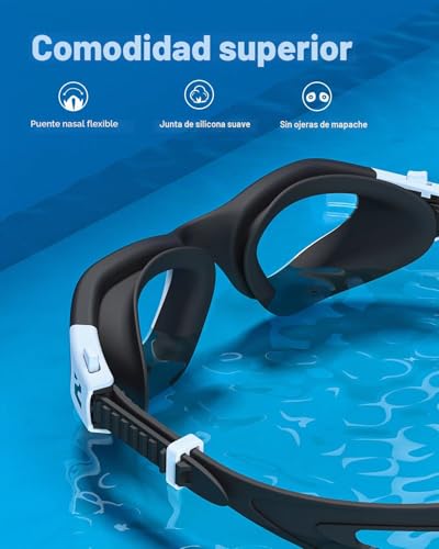 Thumbnail 1 de Gafas de natación ZIONOR G1SE: protección UV, antivaho y ajuste cómodo para todos