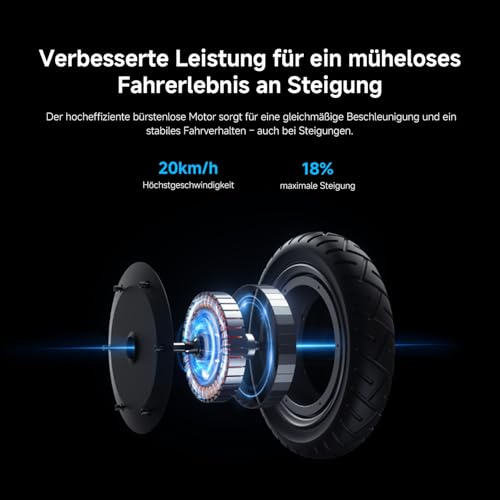 Detalle de XIAOMI E-Scooter 6 mit Deutscher Straßenzulassung – Reichweite bis 45 km