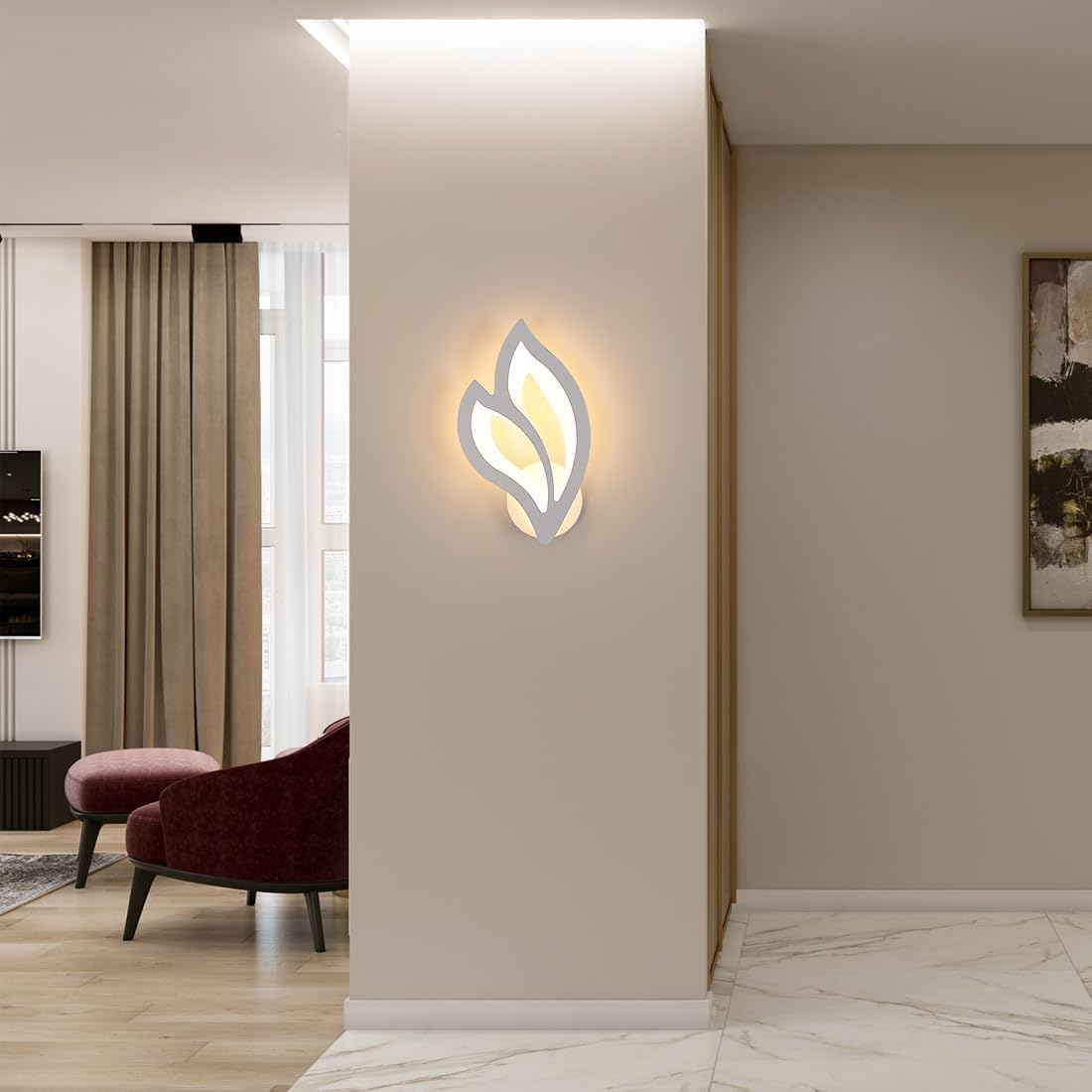 Detalle de SENQIU Applique parete LED 13W