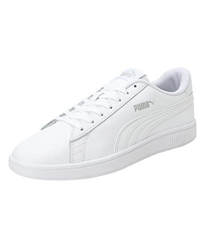 Detalle de PUMA Smash v2 L Baskets Mixte – Blanc, 38 EU