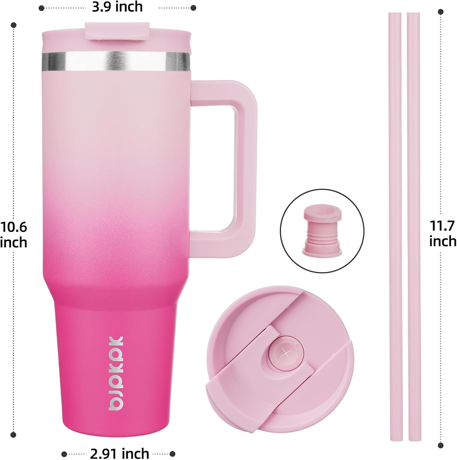 Thumbnail 2 de BJPKPK 40oz Stainless Steel Insulated Tumbler