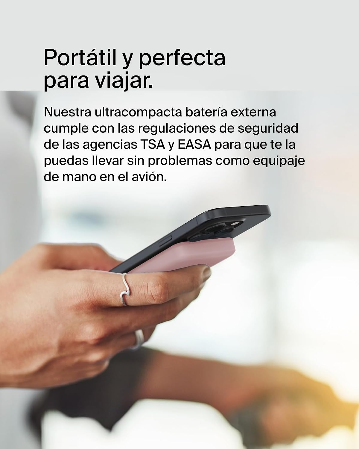 Detalle 2 de Belkin BoostCharge Pro Batería USB-C Inalámbrica 5000mAh