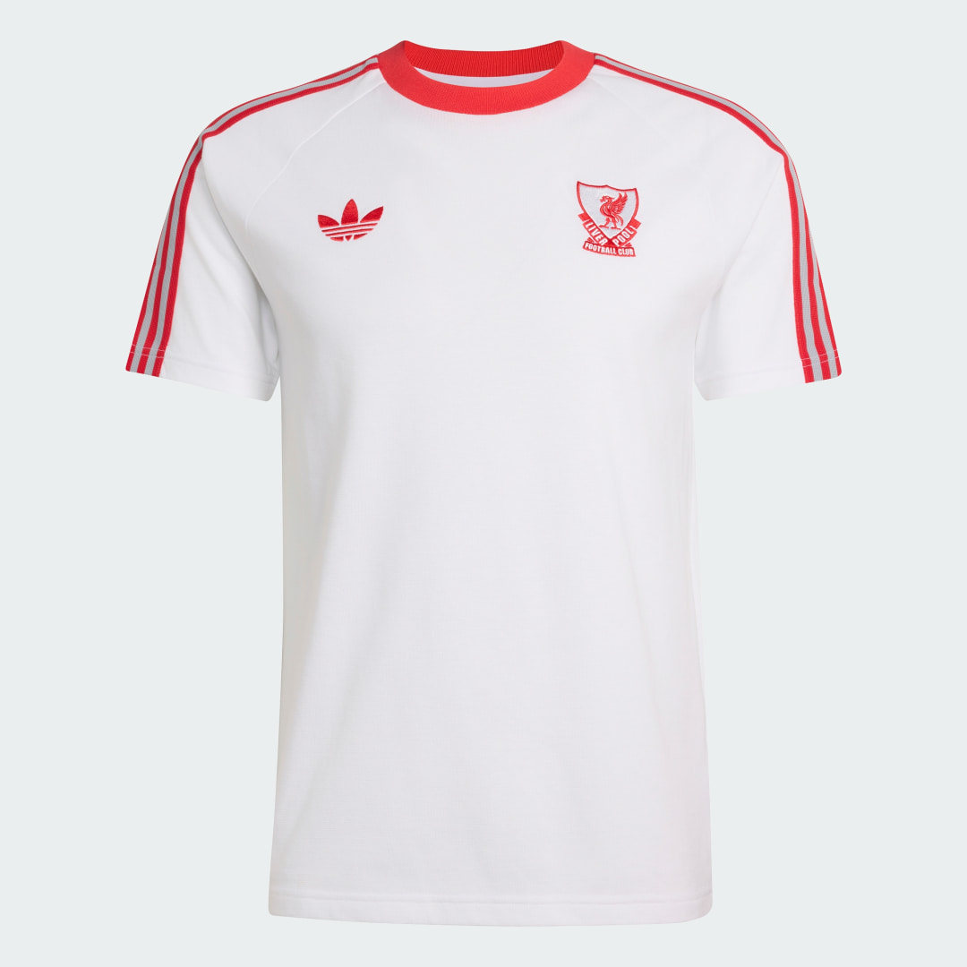 Detalle 2 de Camiseta Liverpool FC Originals de Adidas – Blanca