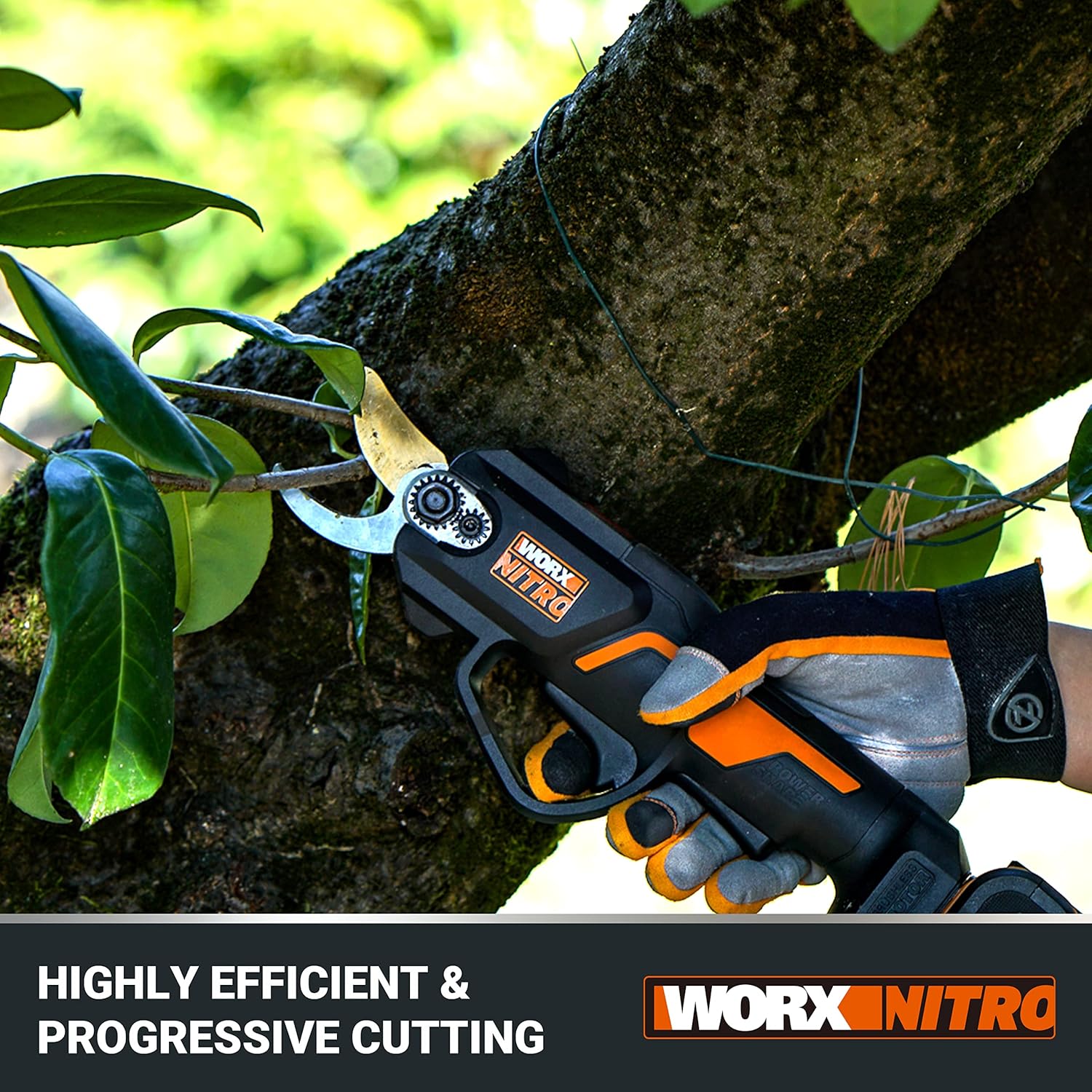 Detalle 2 de WORX NITRO 18V Cesoia elettrica WG330E 25 mm