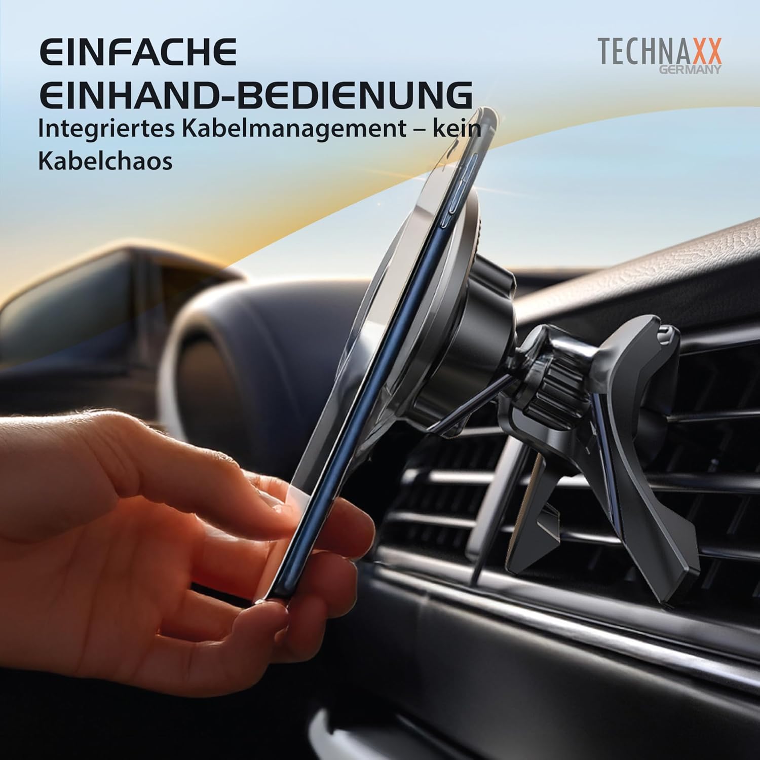 Thumbnail 6 de Technaxx TX-304 magnetische Autohalterung 360°