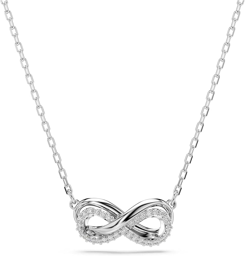 Thumbnail 5 de Swarovski Collar Infinity blanco, baño de rodio 💍