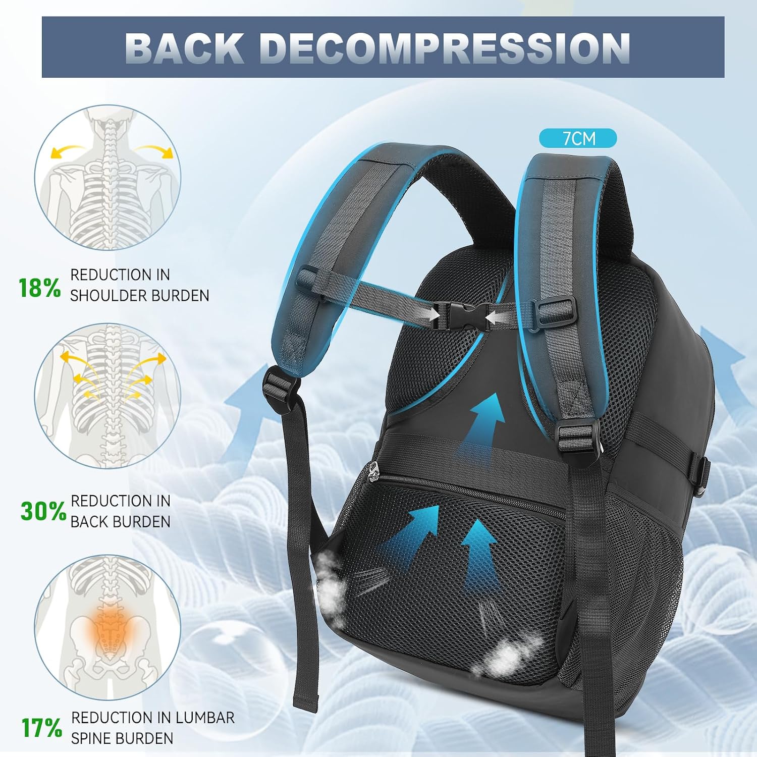 Thumbnail 2 de Lossga Ryanair cabin bags 24L underseat backpack