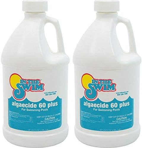 Detalle de In The Swim Y1304 Algaecide 60 Plus, Non-Foaming Pool Algaecide, 1 Gallon