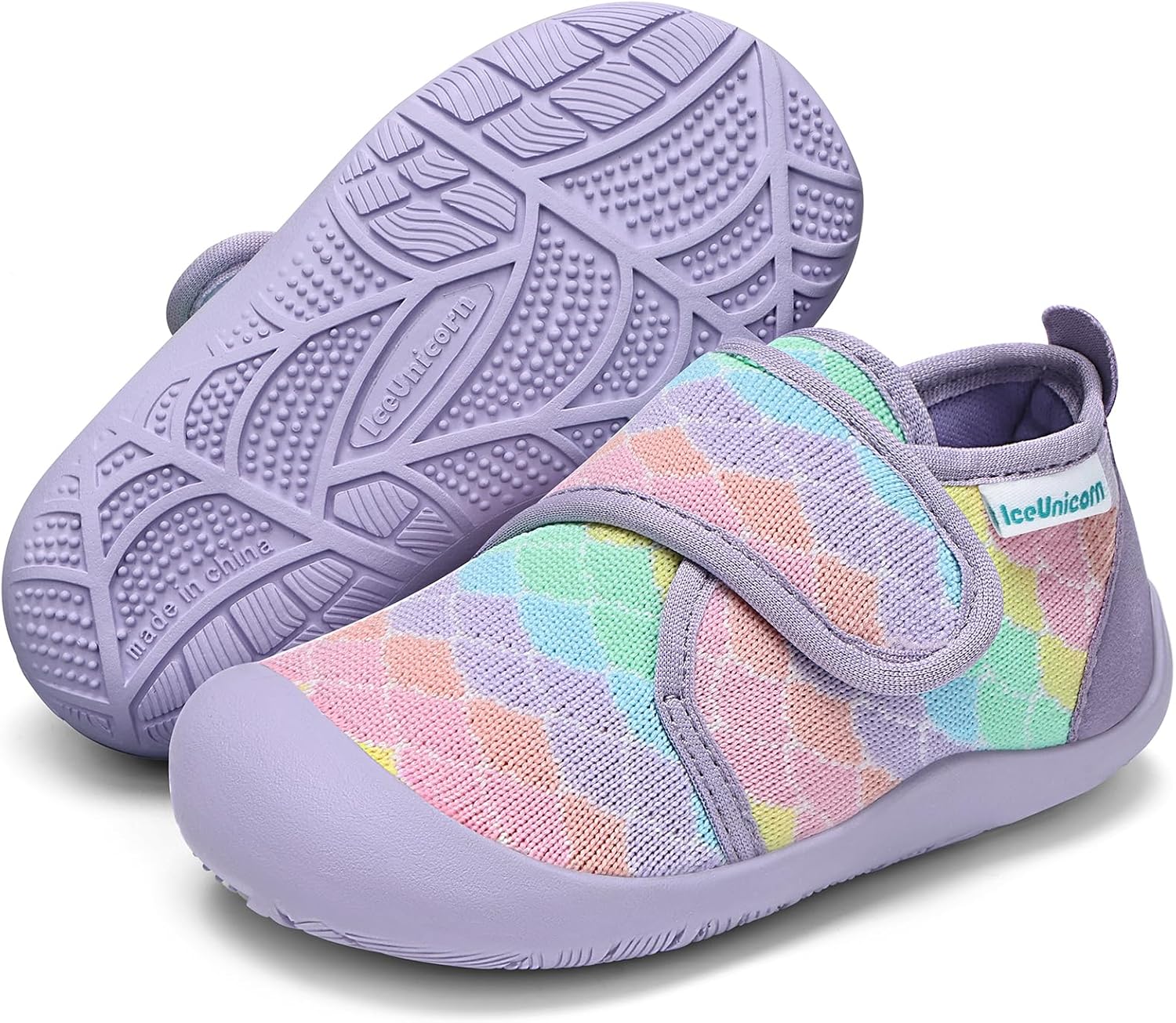 Detalle de IceUnicorn Hausschuhe Kinder Barfußschuhe – atmungsaktiv, rutschfest und bequem