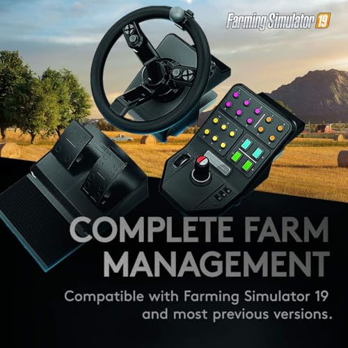 Detalle de Logitech G Saitek Farm Controller – realistisches Landwirtschafts-Simulations-Setup für PC