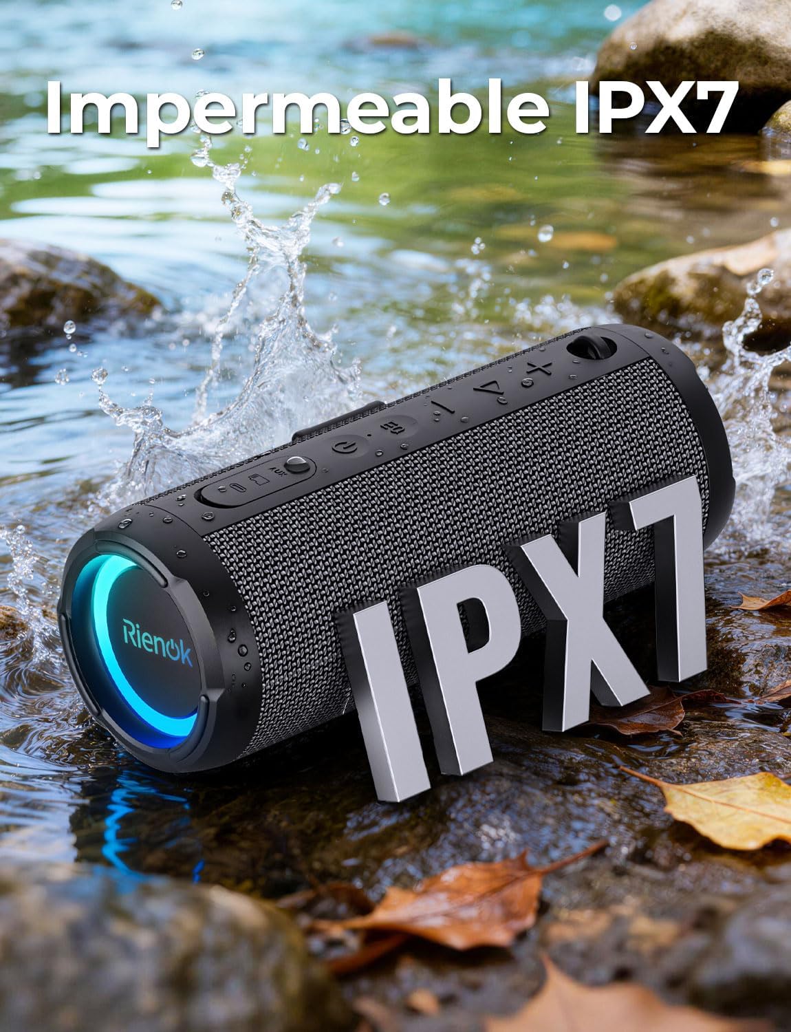 Thumbnail 5 de RIENOK Altavoz Bluetooth 40W 30H