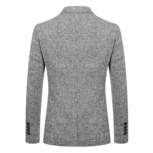 Thumbnail 2 de Allthemen Mens Casual Slim Fit 1‑Button Blazer