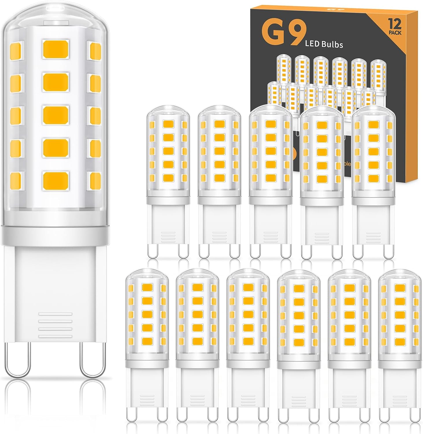 Thumbnail 6 de QNUJN G9 LED Bulbs Cool White – 5W, 500LM, 6000K (Pack of 5)