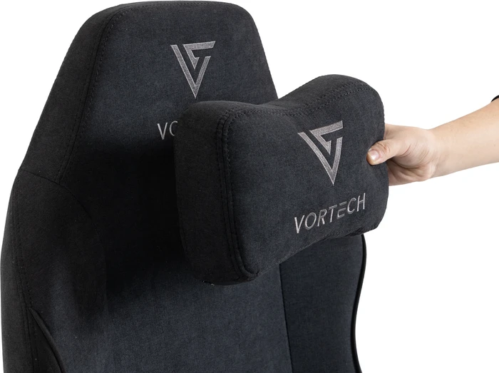 Thumbnail 4 de Vortech Prestige Plus Gaming-Stuhl Schwarz – ergonomisch, lange Sessions geeignet
